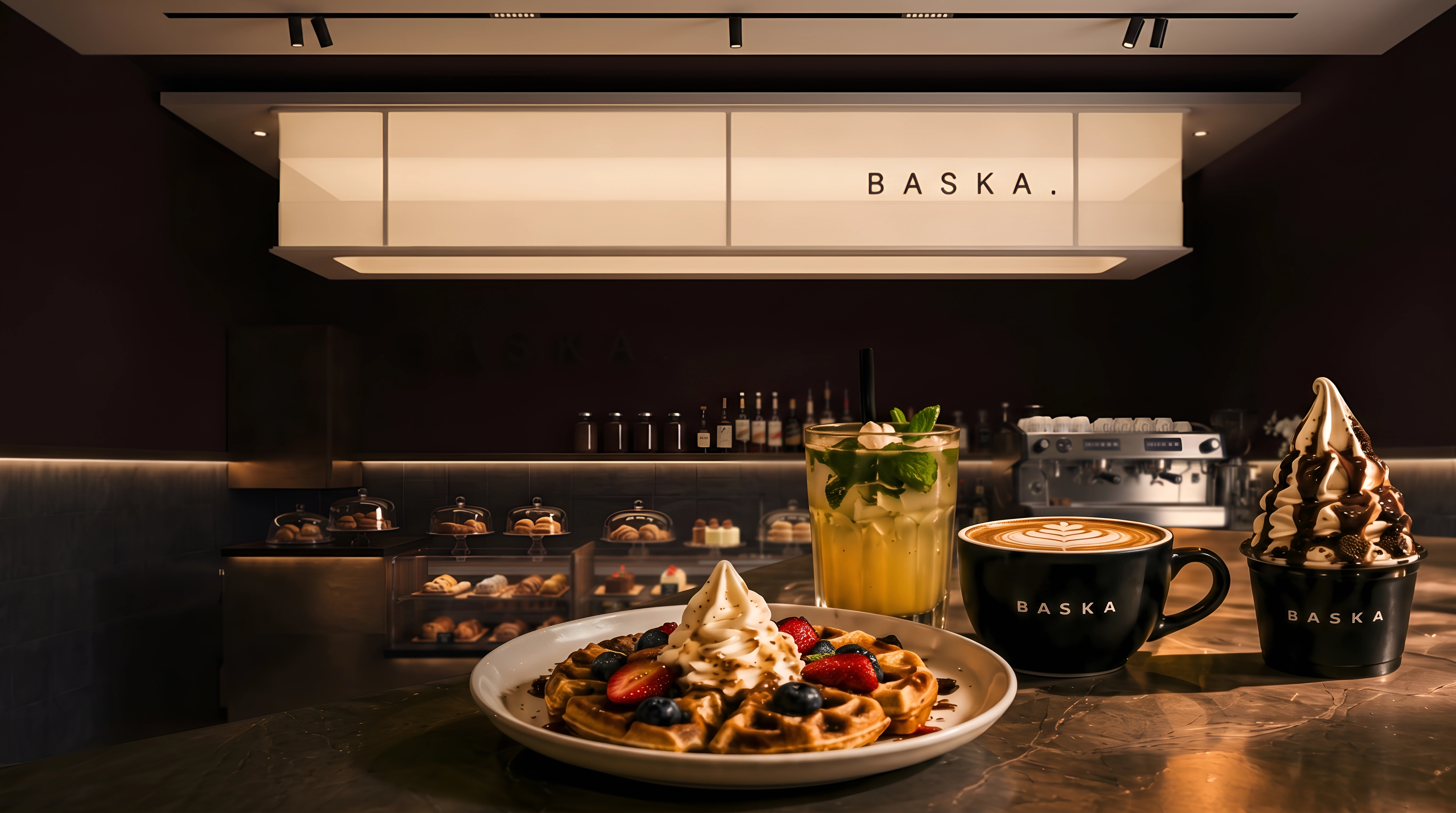 BASKA coffee bar ambiance