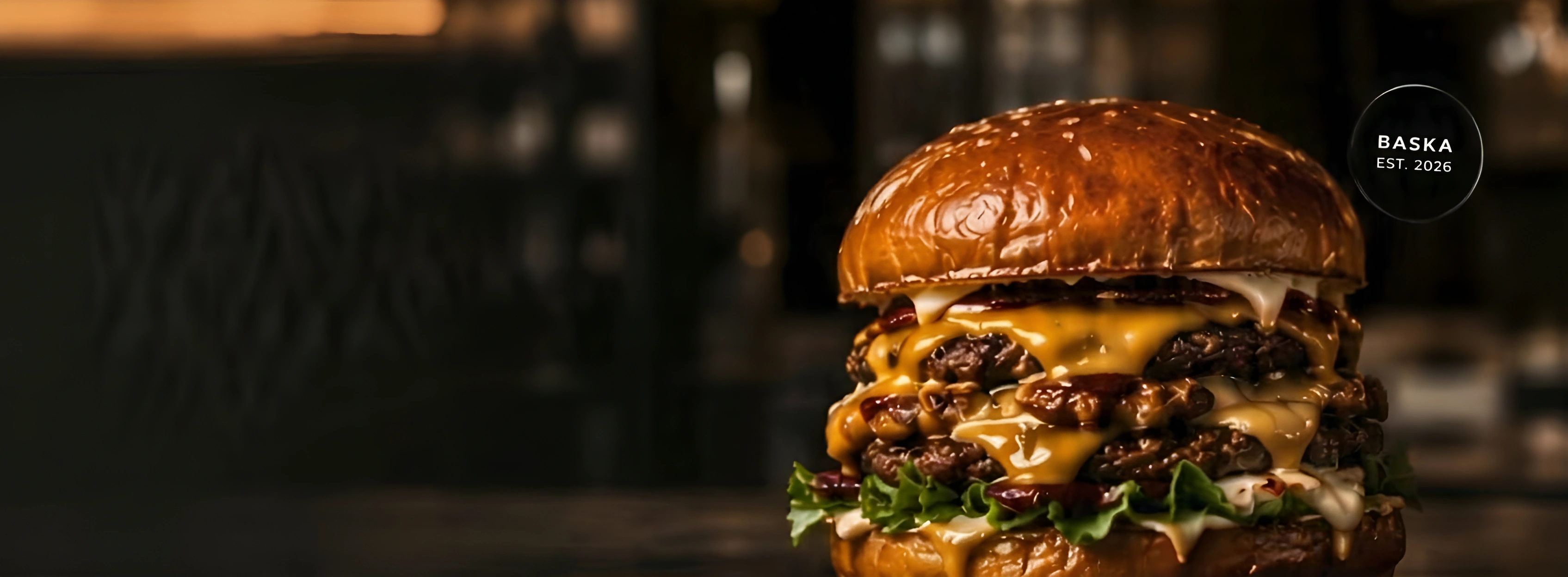 Gourmet Smash Burger by BASKA
